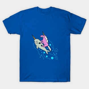 narwhales and unicorns T-Shirt